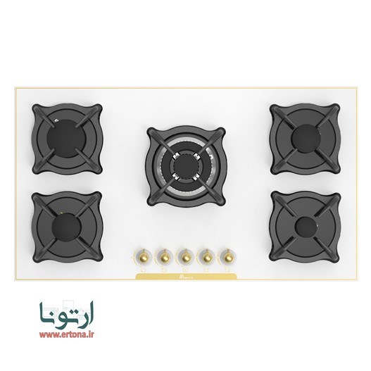 اجاق شیشه‌ای بیمکث مدل 5087 طلایی